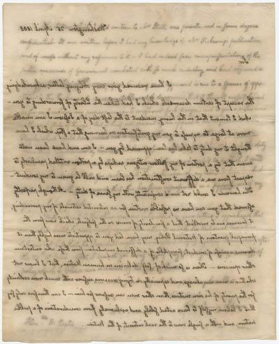 Letter from John Quincy Adams to William Eustis, 25 April 1808 Manuscript